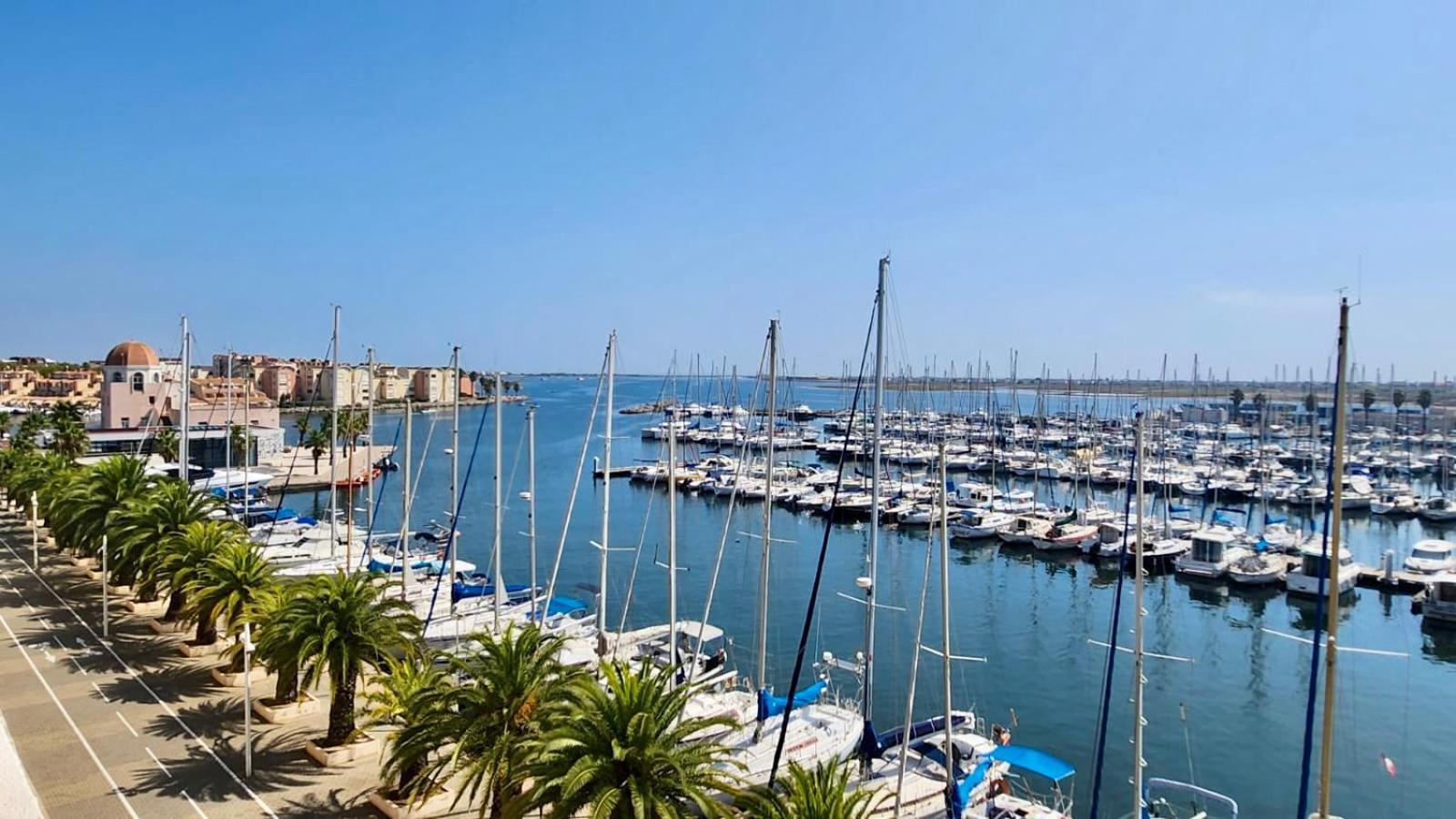 - L'Horizon Bleu - Cocon Romantique Avec Vue Mer Panoramique Gruissan Exterior photo